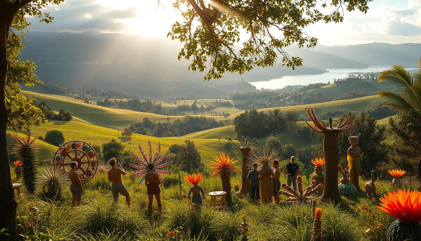 Umweltkunst verbindet kreative Ansätze mit Nachhaltigkeit